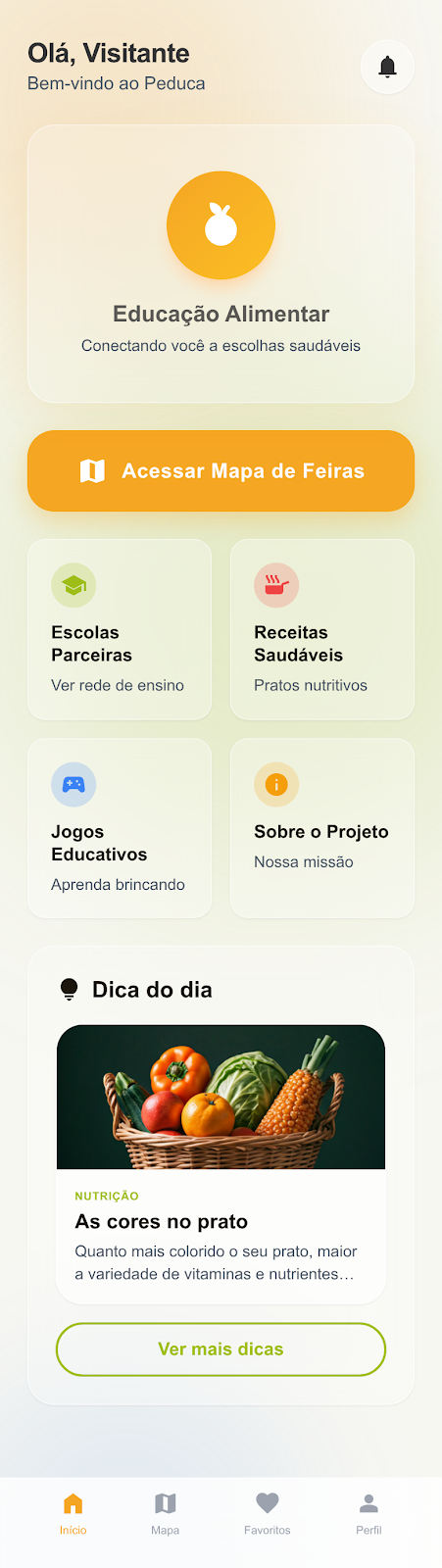 PEDUCA - USP Programa de Educação Alimentar e Vigilância Nutricional - Screenshot 3